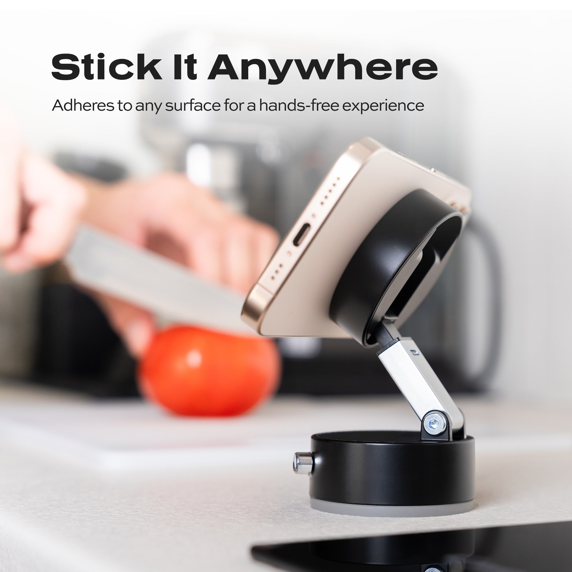 HyperMount | Vacuum Car Mount | Compatible with All Smart Phones | iPhone or Android LP