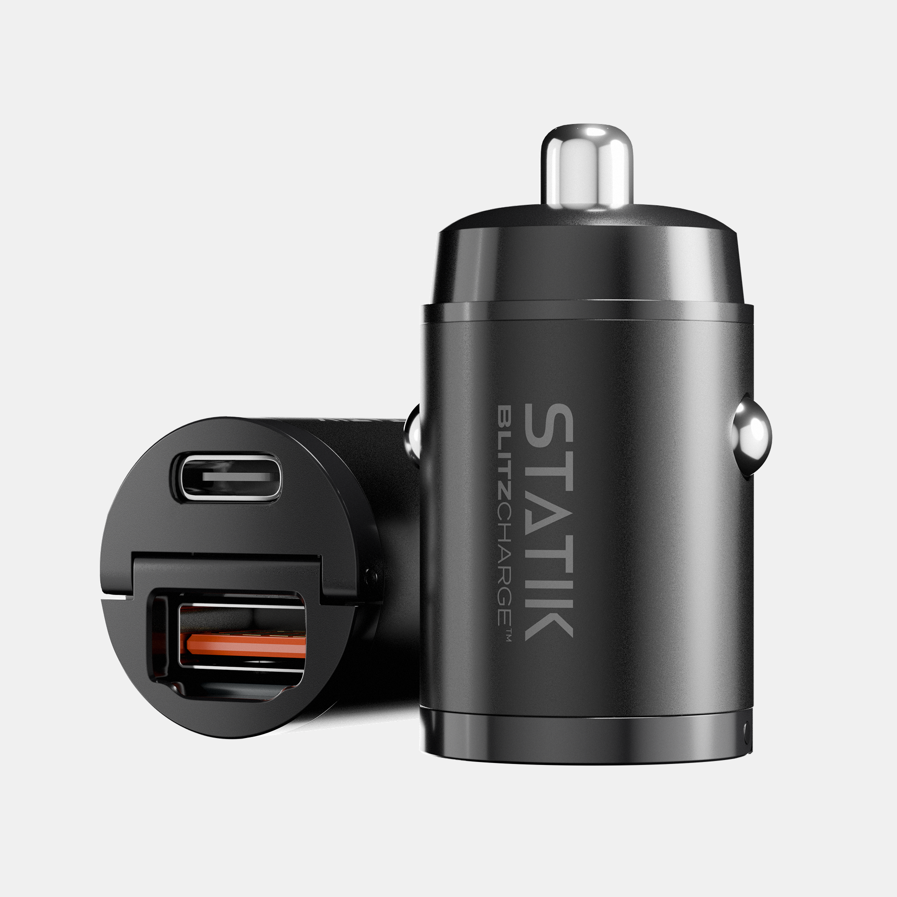 dual usb cigarette charger Dualtrip Ultra-Fast Car 4.8 Amps Kenu machined anodised aluminium housing ensures durability Scosche CPDCC60-SP PowerVolt Power Delivery