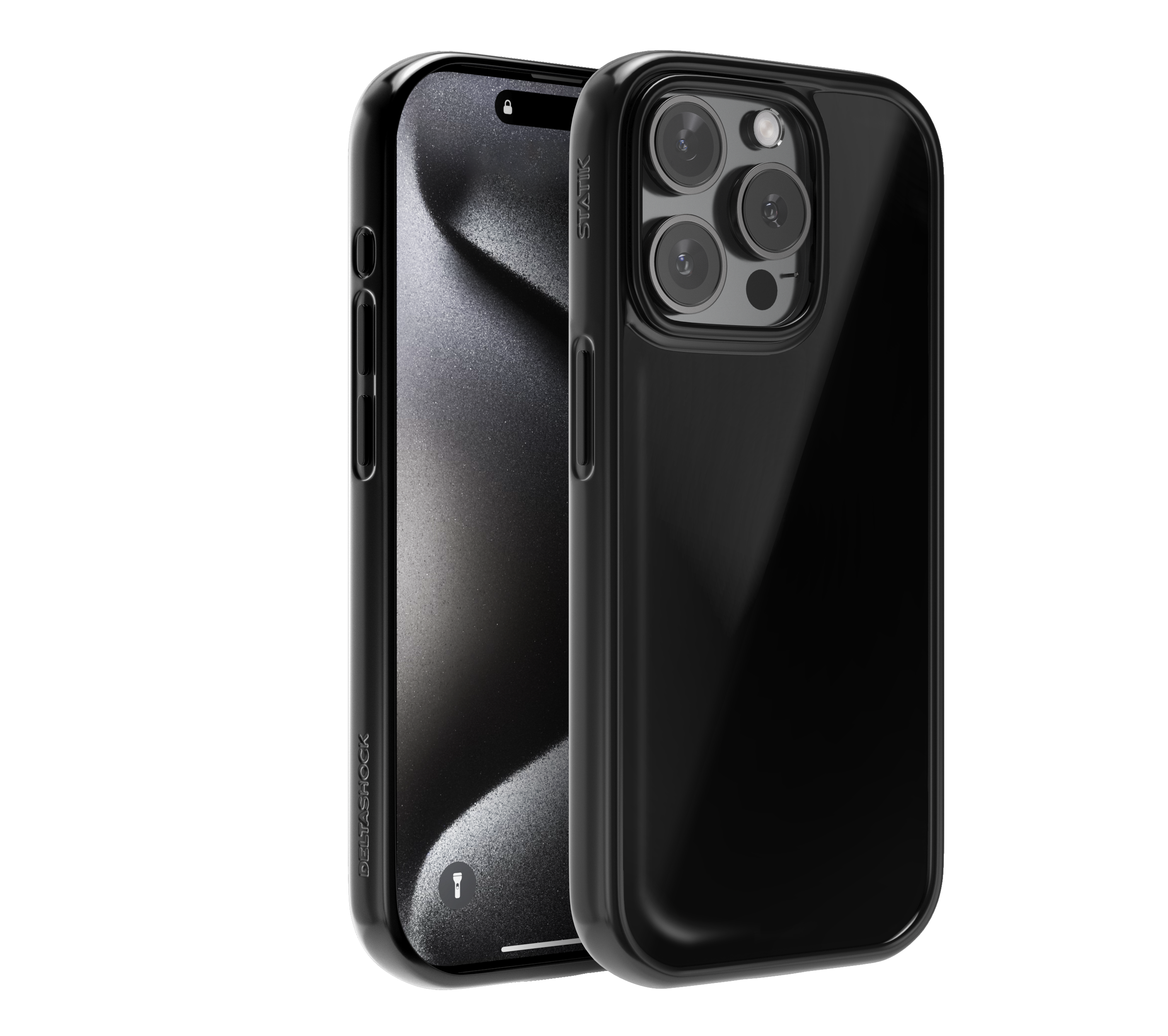 DeltaShock™ Phone Case | Black