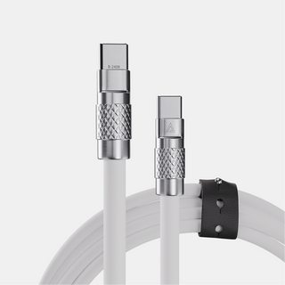 TsumoCharge® | 100W Silicone Charging Cable | White