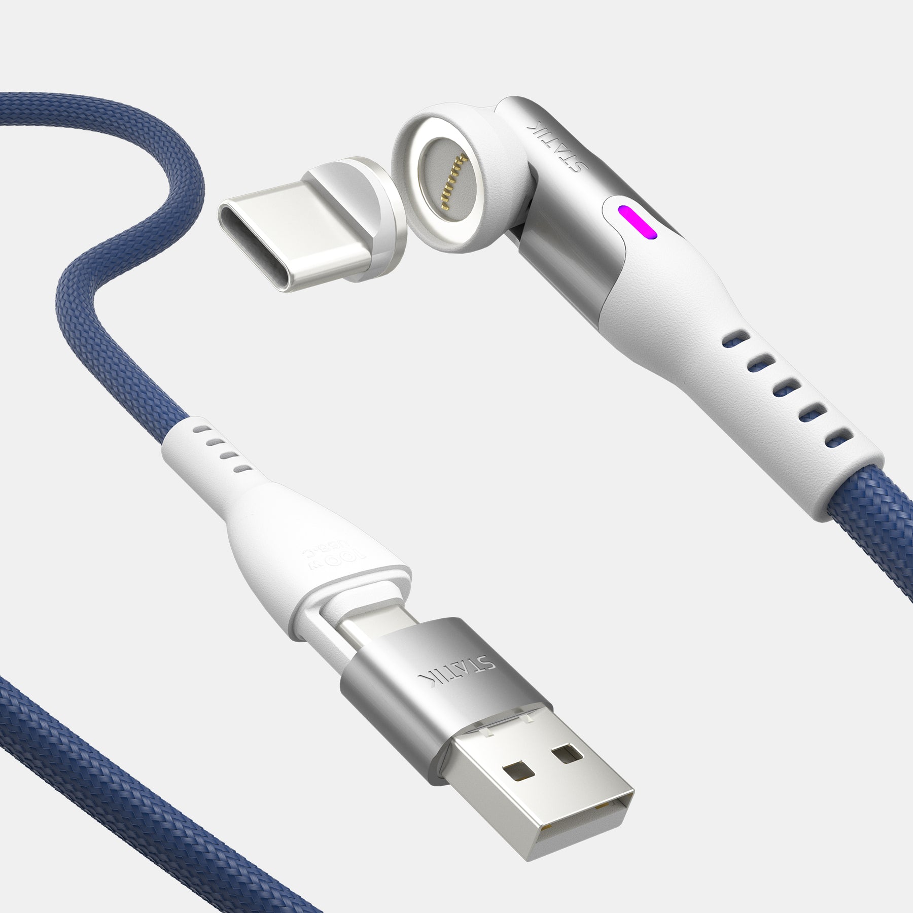 スタティック 360 プロ | 100W ユニバーサル充電ケーブル