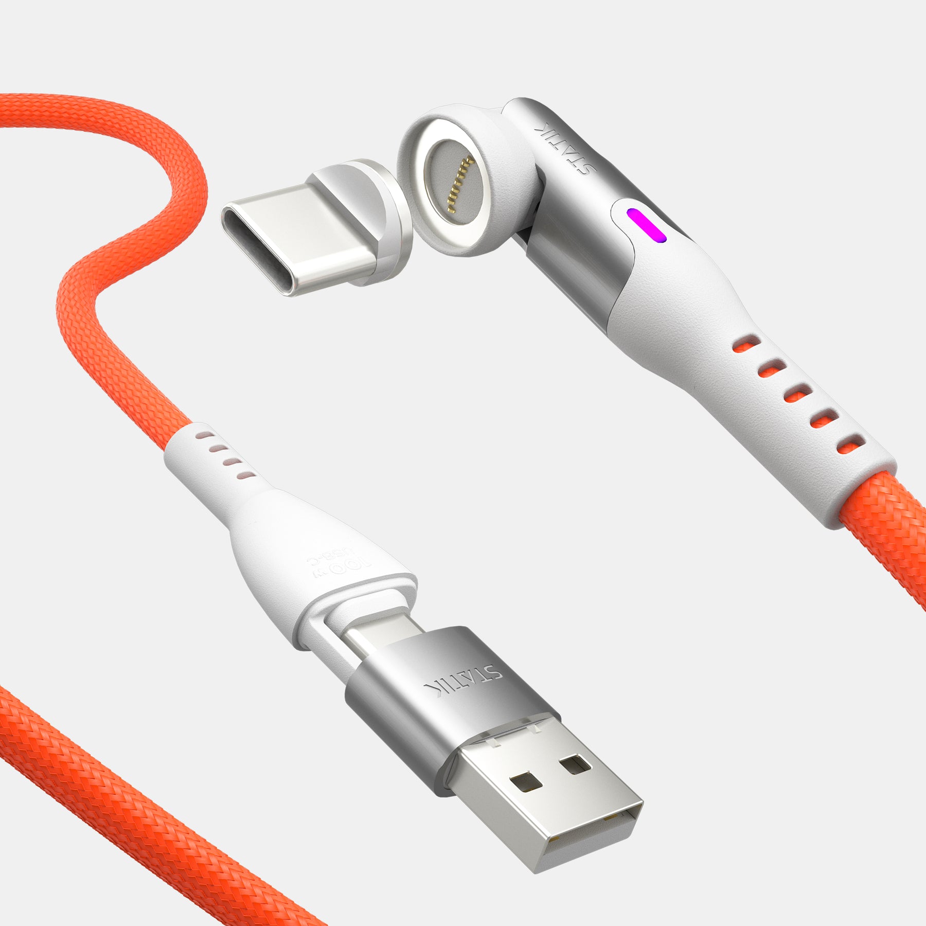 スタティック 360 プロ | 100W ユニバーサル充電ケーブル