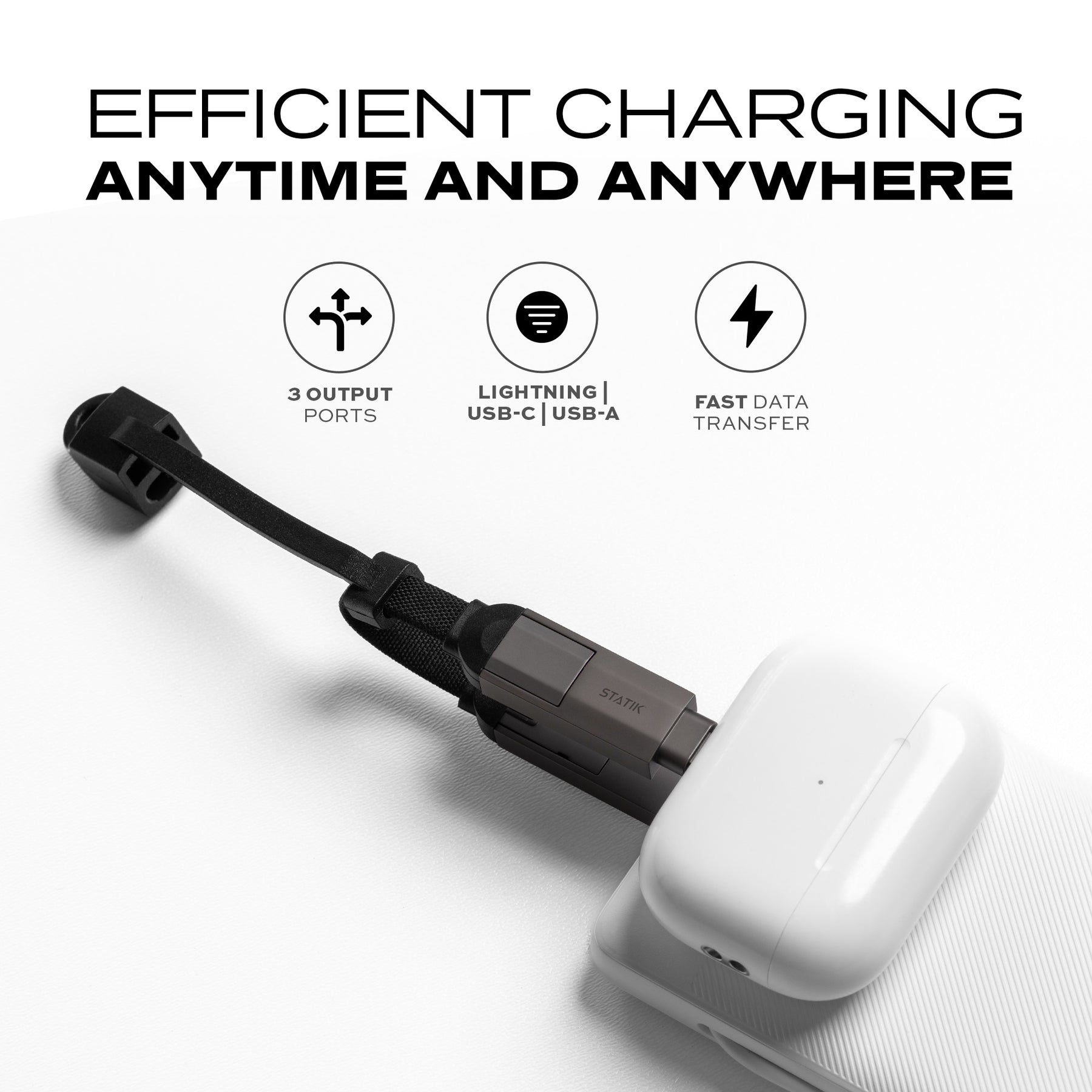 KeyCharge | Universal Fast Charging Cable