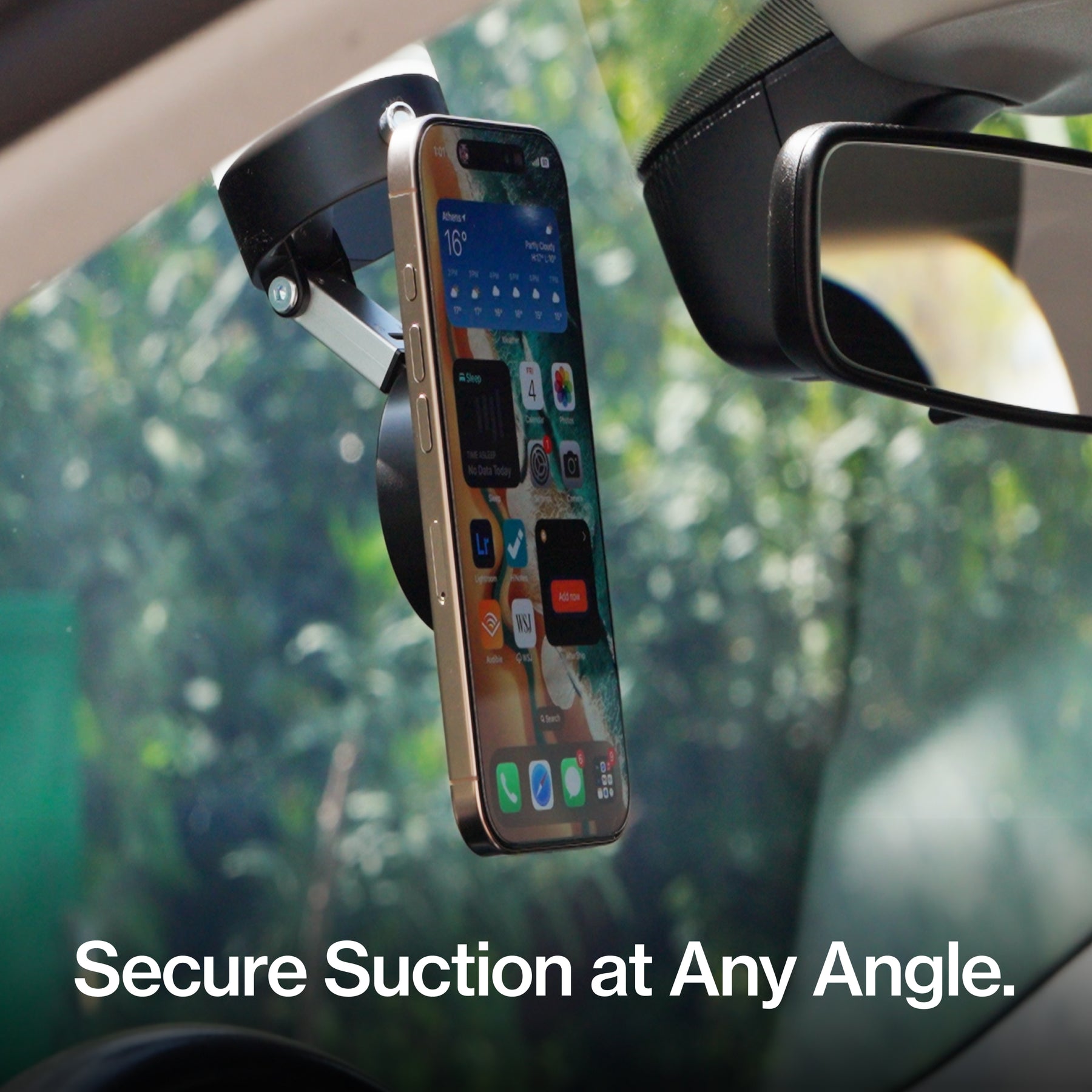 HyperMount | Vacuum Car Mount | Compatible with All Smart Phones | iPhone or Android
