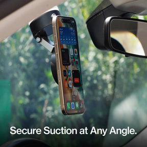 HyperMount | Vacuum Car Mount | Compatible with All Smart Phones | iPhone or Android