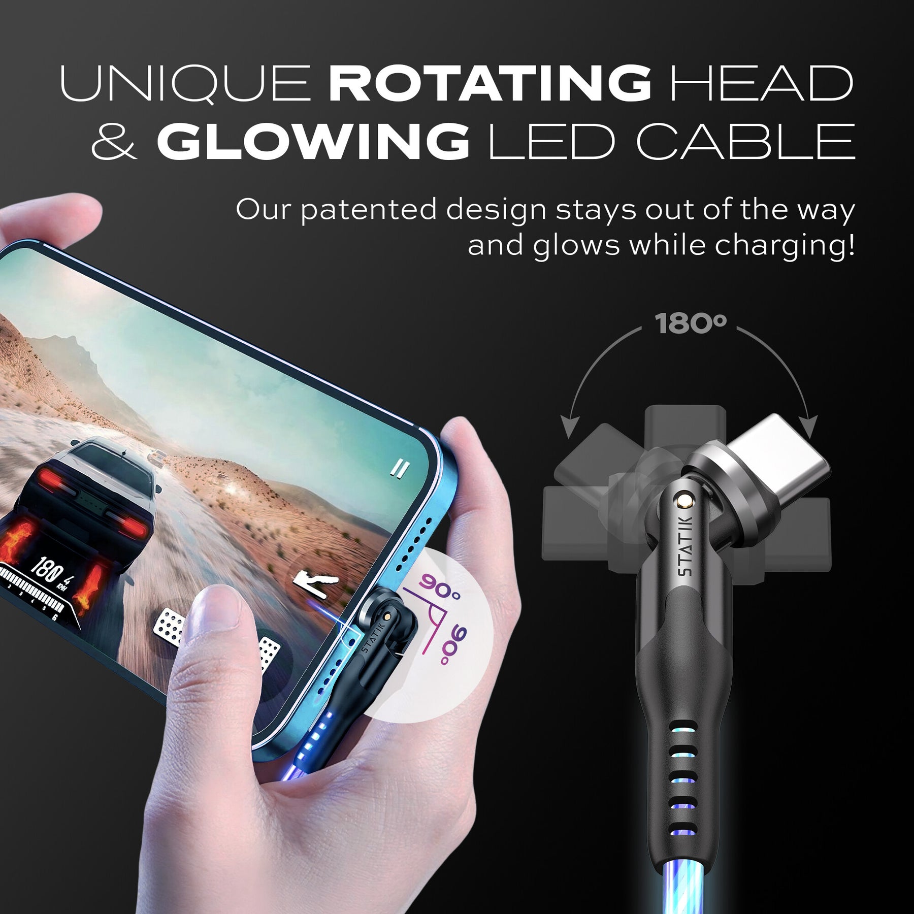 GloBright® 360 | Universal Magnetic Charge Cable