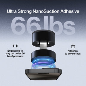 HyperMount | Vacuum Car Mount | Compatible with All Smart Phones | iPhone or Android