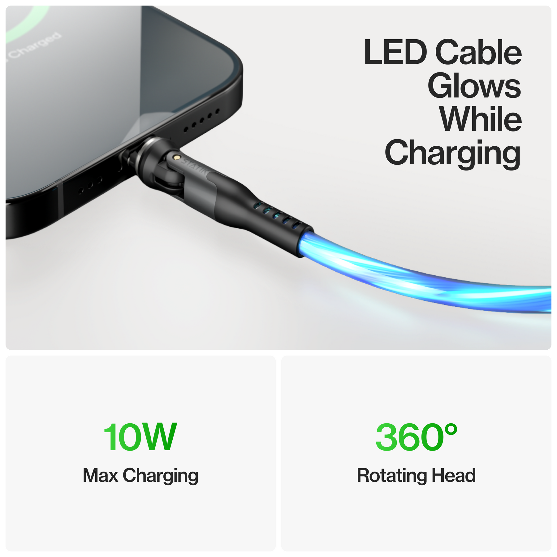 GloBright® 360 | Universal Magnetic Charge Cable
