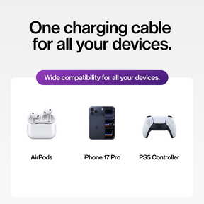 MagStack® Pro | Fast Charge & Data Cable | Tangle-Free Magnetic Nylon