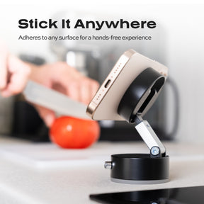 HyperMount | Vacuum Car Mount | Compatible with All Smart Phones | iPhone or Android LP