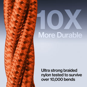 MagStack® Pro | Fast Charge & Data Cable | Tangle-Free Magnetic Nylon