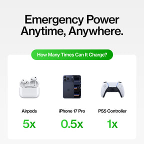 Snap-N-Charge Universelle magnetische Powerbank 