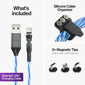 GloBright® 360 | Universal Magnetic Charge Cable