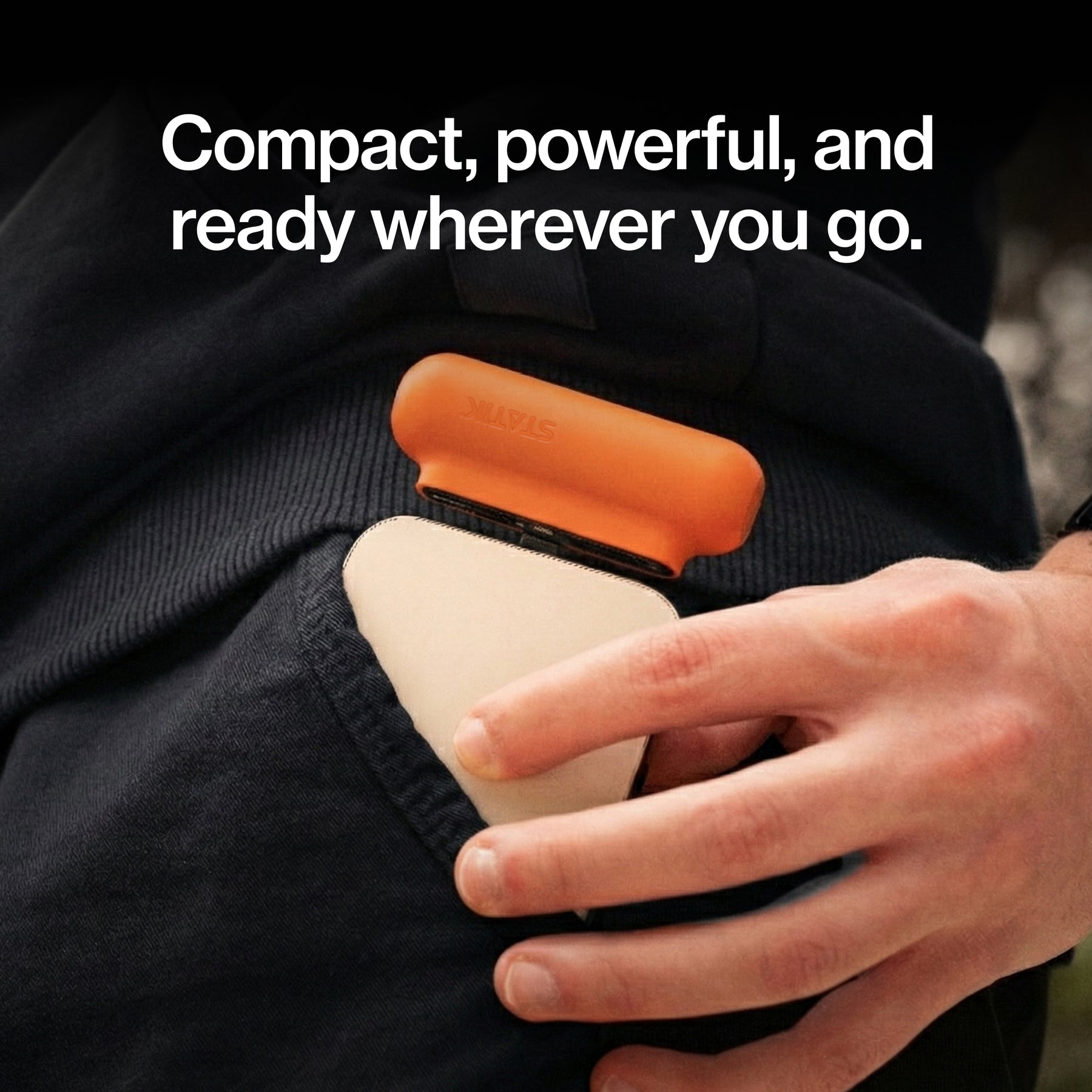 Snap-N-Charge Universelle magnetische Powerbank 