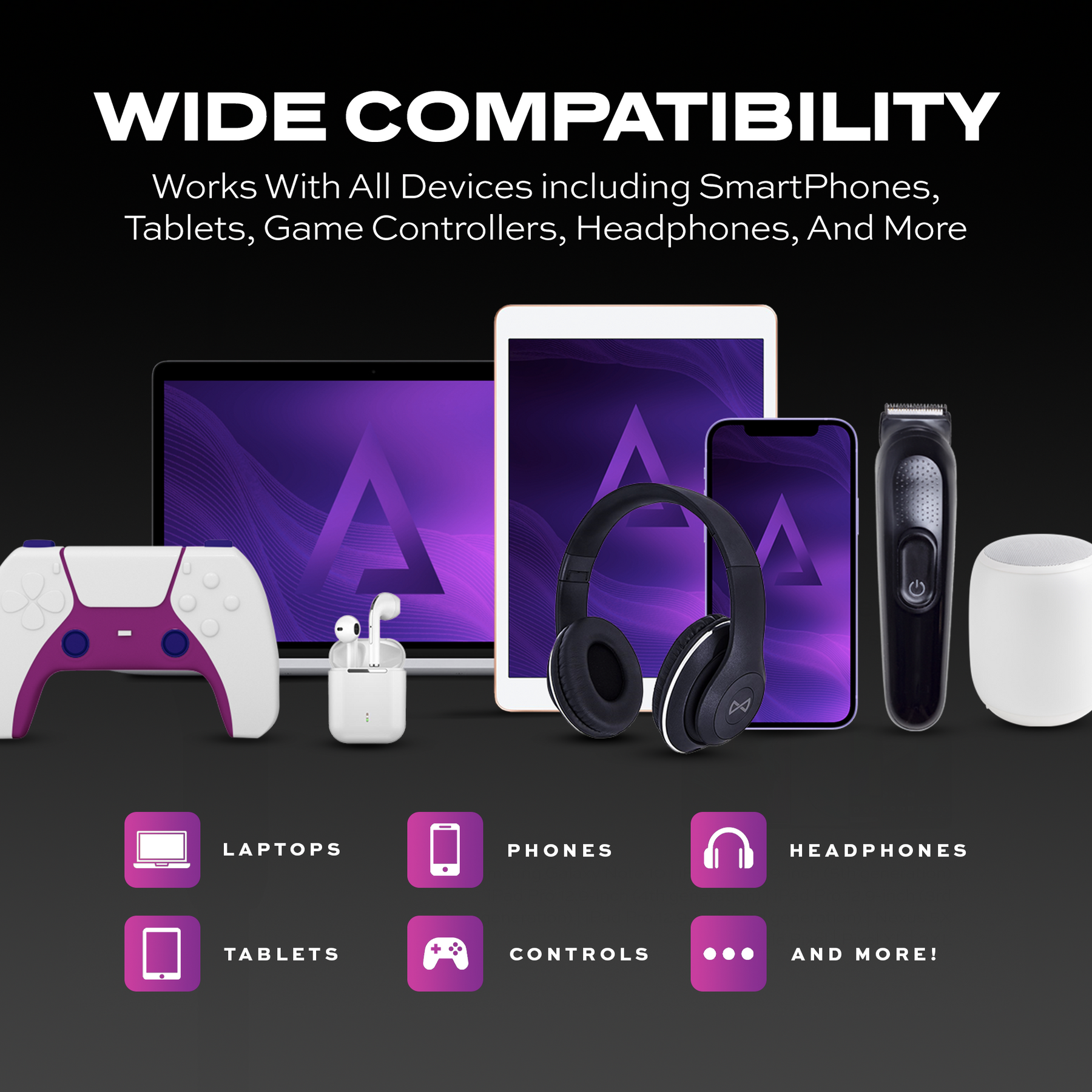 PowerPivot® GloBright® | USB-A to USB-C or Lightning | Data & Charge