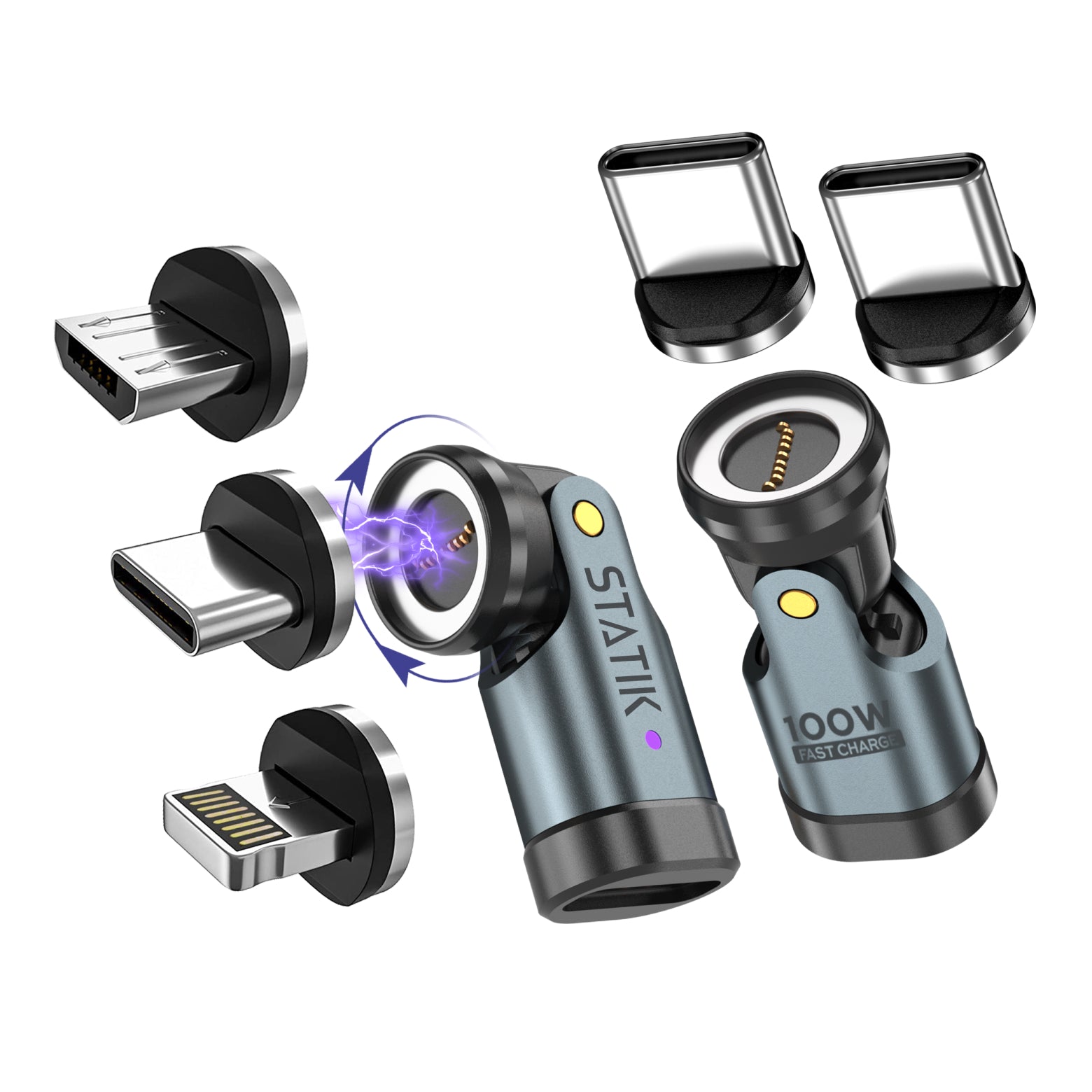 Statik 360 Pro Adapter | Universal | 2 Adapters + 3 Extra Tips