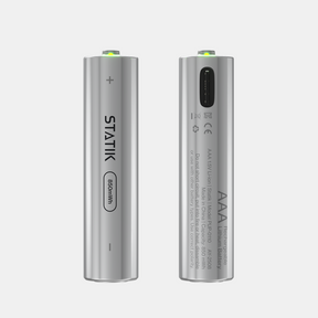 Rechargeable AAA Batteries |  4 Pack | USB-C Rechargeable