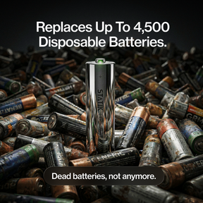 Rechargeable AA Batteries |  4 Pack | USB-C Rechargeable