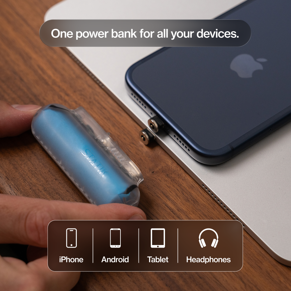 Snap-N-Charge™ | Powerbank magnetico universale