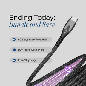 MagStack® | Tangle-Free Magnetic Nylon | Charge & Data Cable LP3