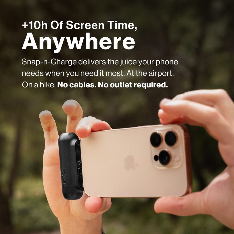 Snap-N-Charge | Ultra Tiny Power Bank | 70% Off