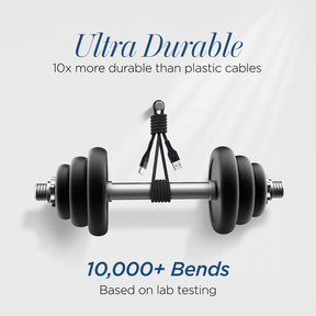 MagStack® | Tangle-Free Magnetic Nylon | Charge & Data Cable LP3