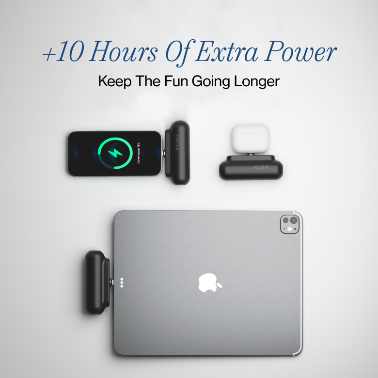 Snap-N-Charge | Ultra Tiny Power Bank | 70% Off