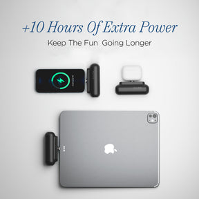 Snap-N-Charge | Ultra Tiny Power Bank | 70% Off