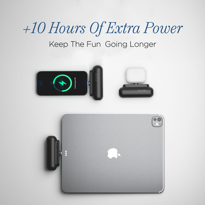 Snap-N-Charge | Ultra Tiny Power Bank | 70% Off