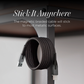 MagStack® | Tangle-Free Magnetic Nylon | Charge & Data Cable LP3
