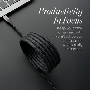 MagStack® | Tangle-Free Magnetic Nylon | Charge & Data Cable LP3