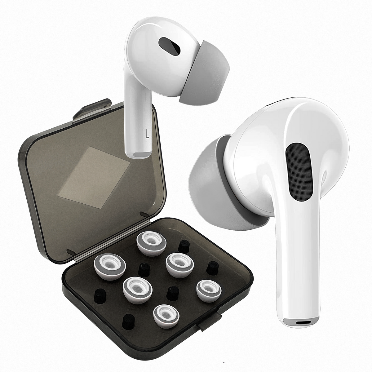 CloudBuds | Airpods Pro Tips | Memory Foam Ear Tip Replacement | 3 Siz