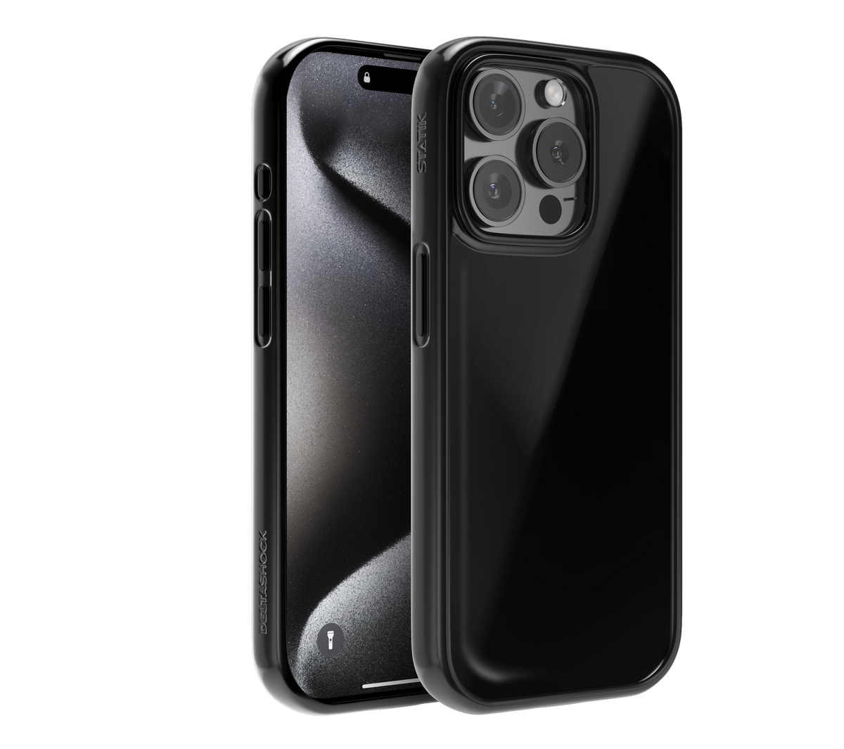 DeltaShock™ Phone Case | Black