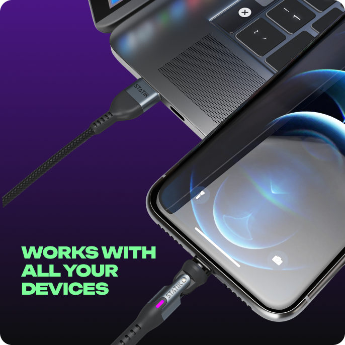 Statik 360 Pro | Câble de charge universel 100 W