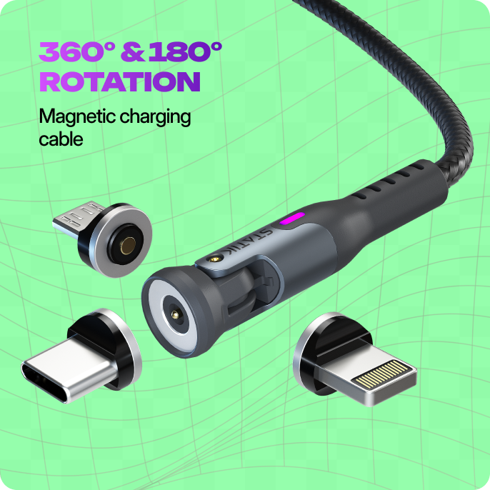 Statik 360 Pro | Câble de charge universel 100 W