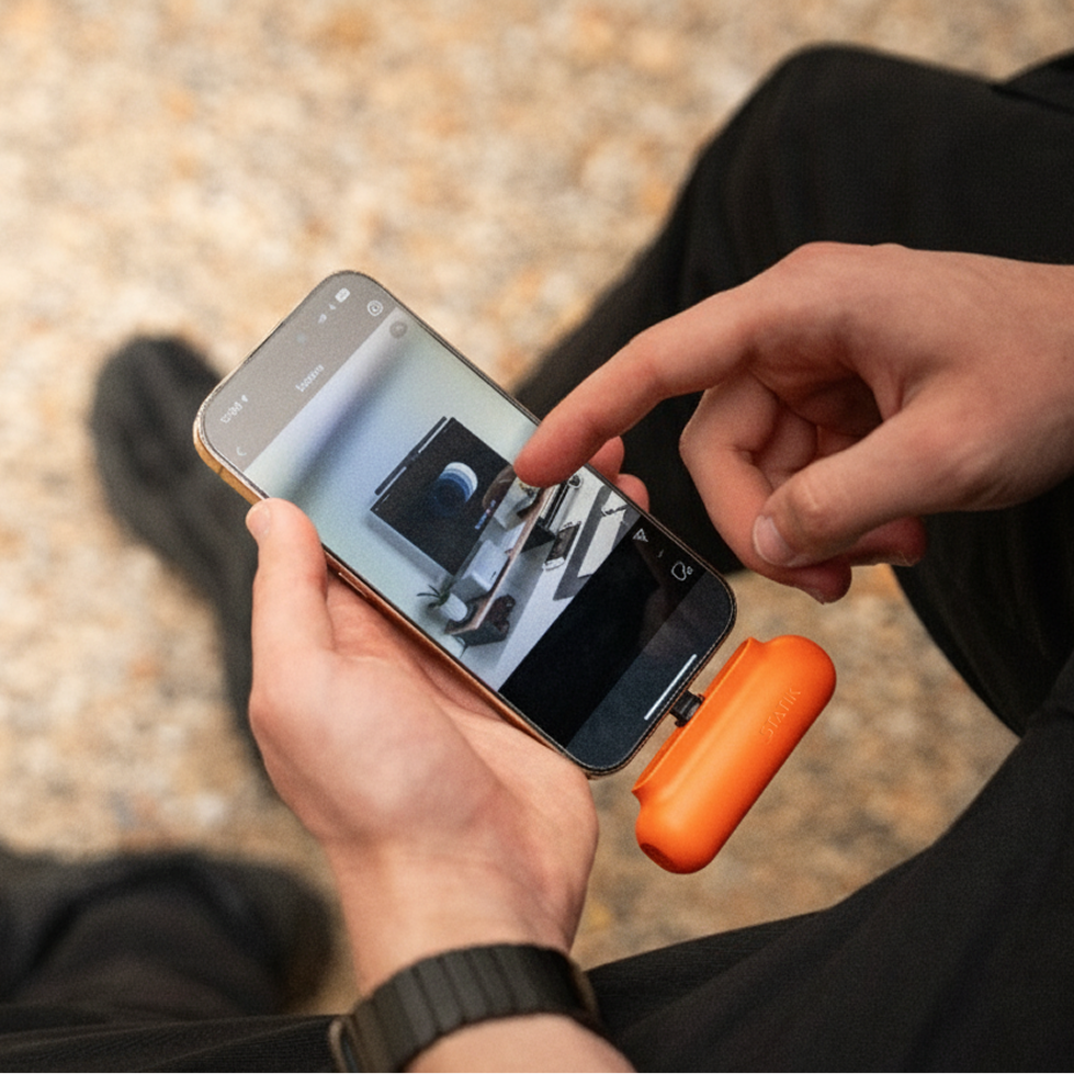 Snap-N-Charge Universelle magnetische Powerbank 