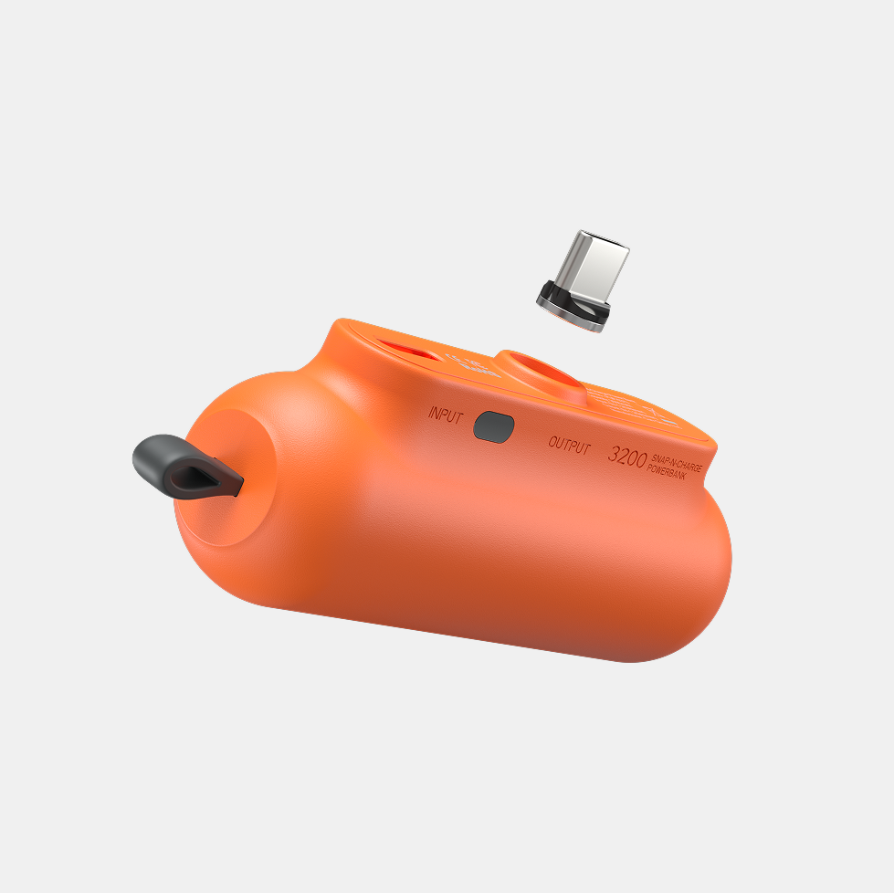 Snap-N-Charge Universelle magnetische Powerbank 