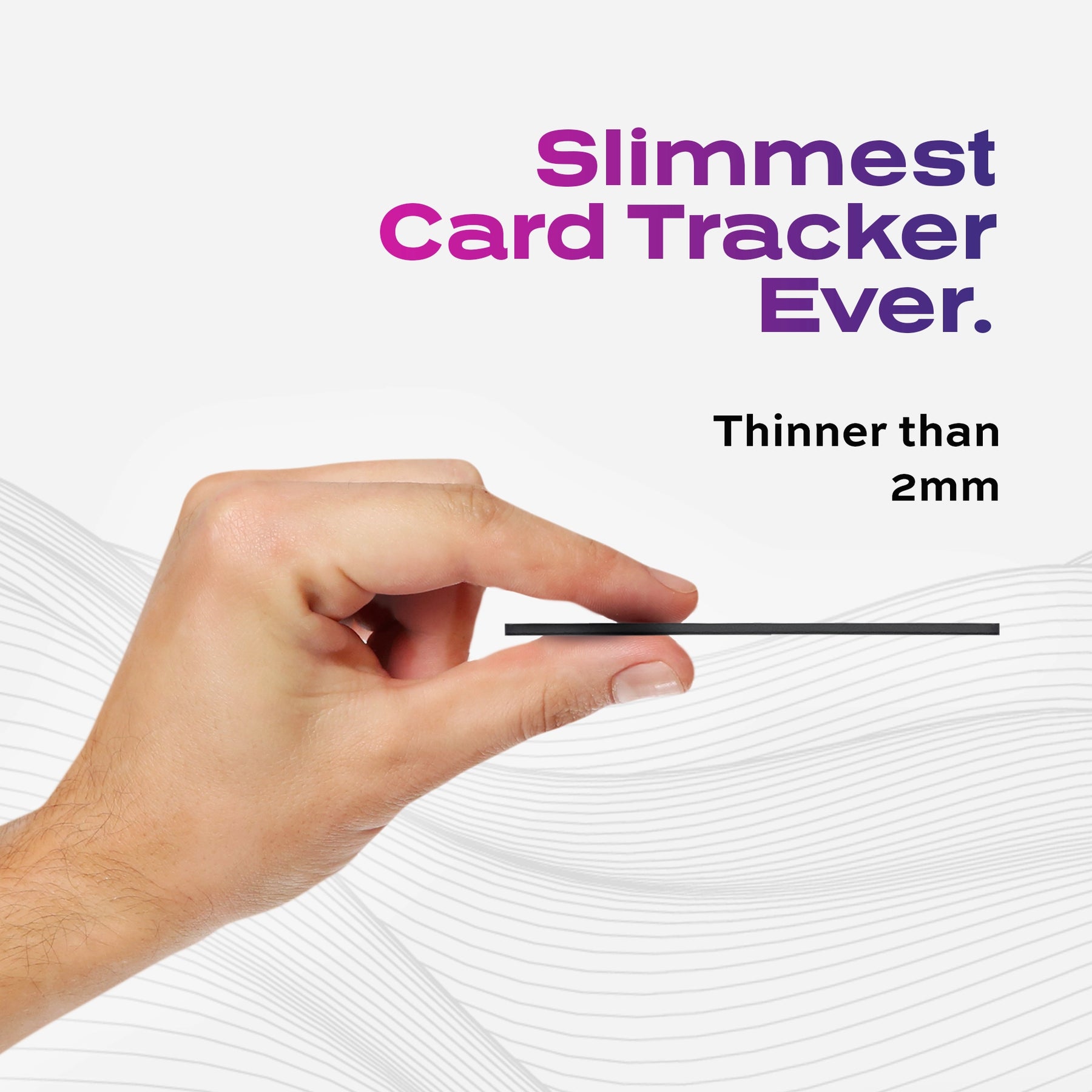 KeySmart® SmartCard | Works With Apple Find My App | Wireless Charging