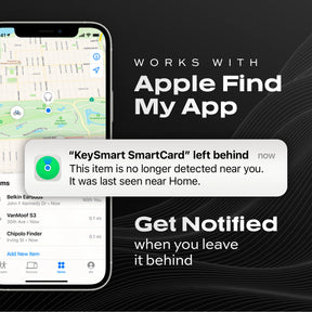 KeySmart® SmartCard | Works With Apple Find My App | Wireless Charging