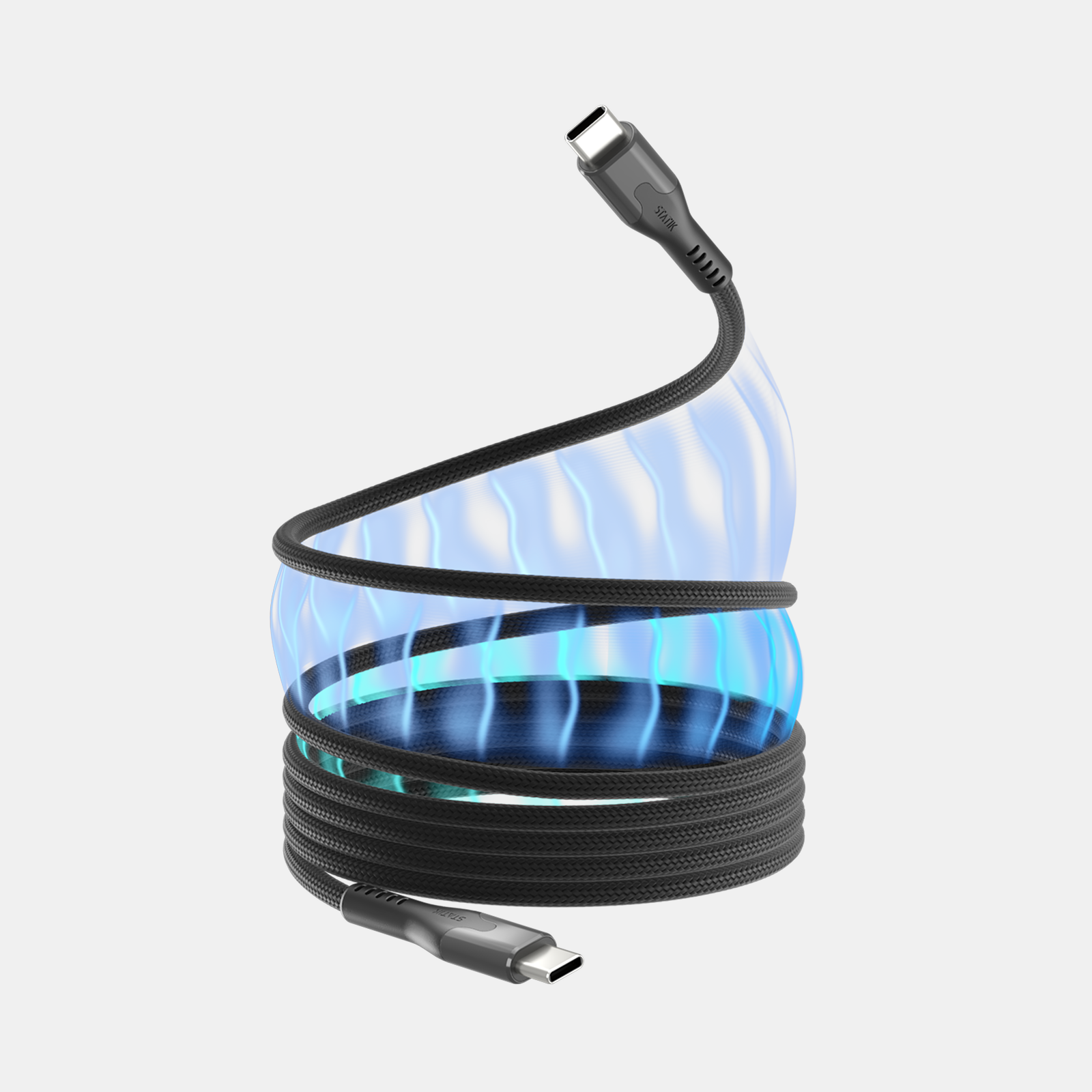 MagStack® Pro | Fast Charge & Data Cable | Tangle-Free Magnetic Nylon