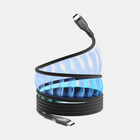 MagStack® Pro | Fast Charge & Data Cable | Tangle-Free Magnetic Nylon