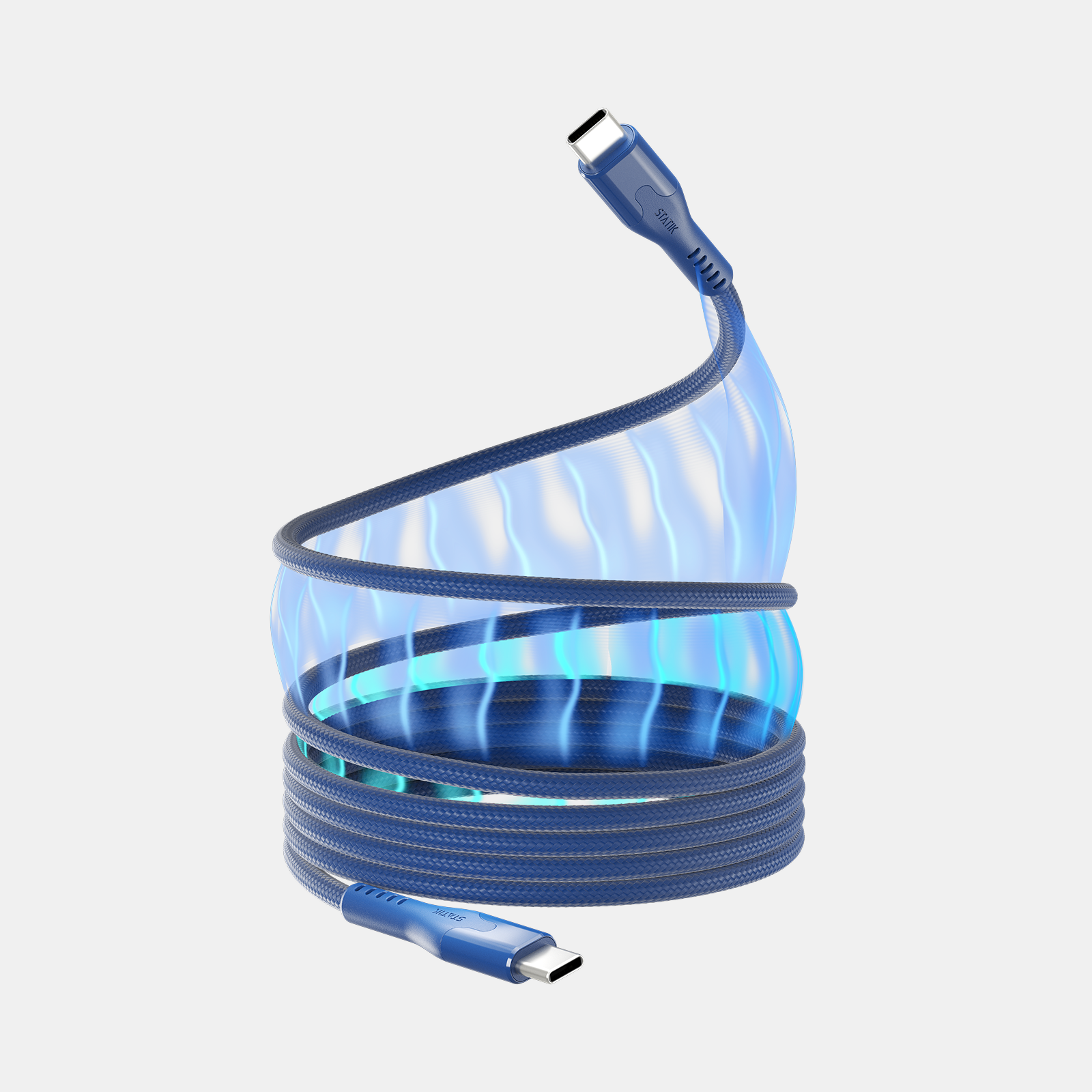 MagStack® Pro | Fast Charge & Data Cable | Tangle-Free Magnetic Nylon