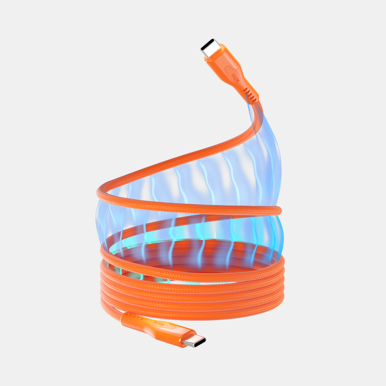 MagStack® Pro | Fast Charge & Data Cable | Tangle-Free Magnetic Nylon