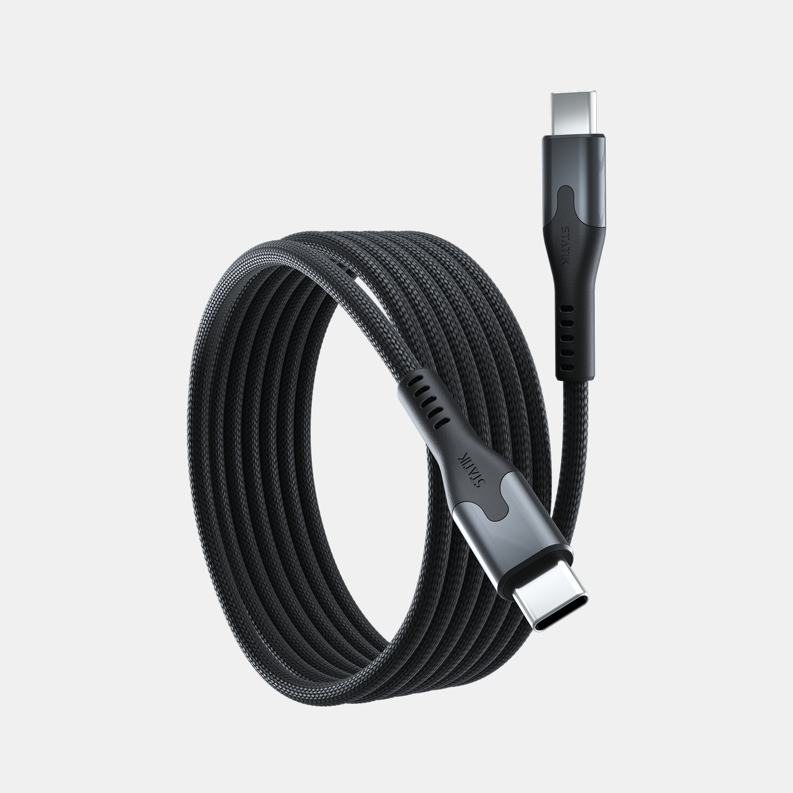 MagStack® Pro | Fast Charge & Data Cable | Tangle-Free Magnetic Nylon