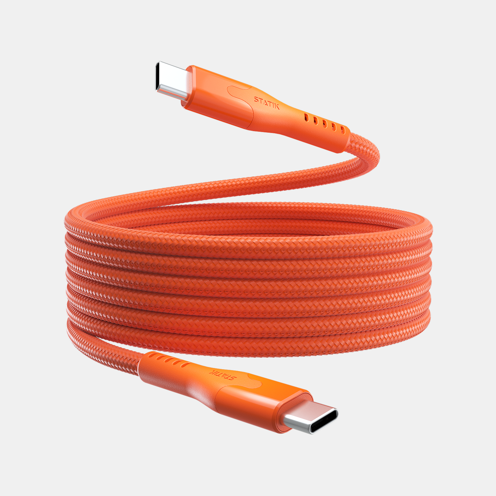 MagStack® Pro | Fast Charge & Data Cable | Tangle-Free Magnetic Nylon