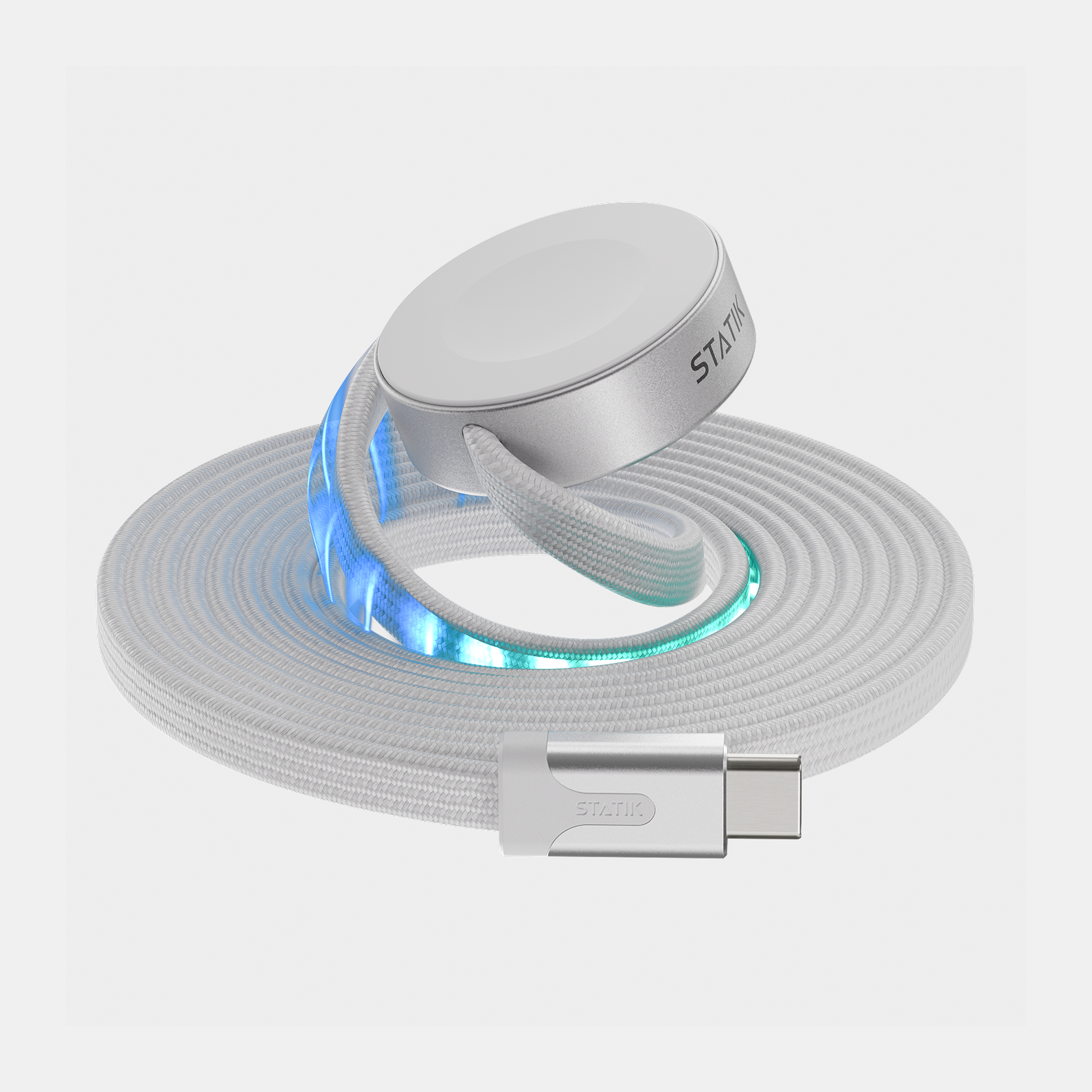 MagStack® Duo | 2-in-1 Wireless Apple Watch Charger & USB-C Cable