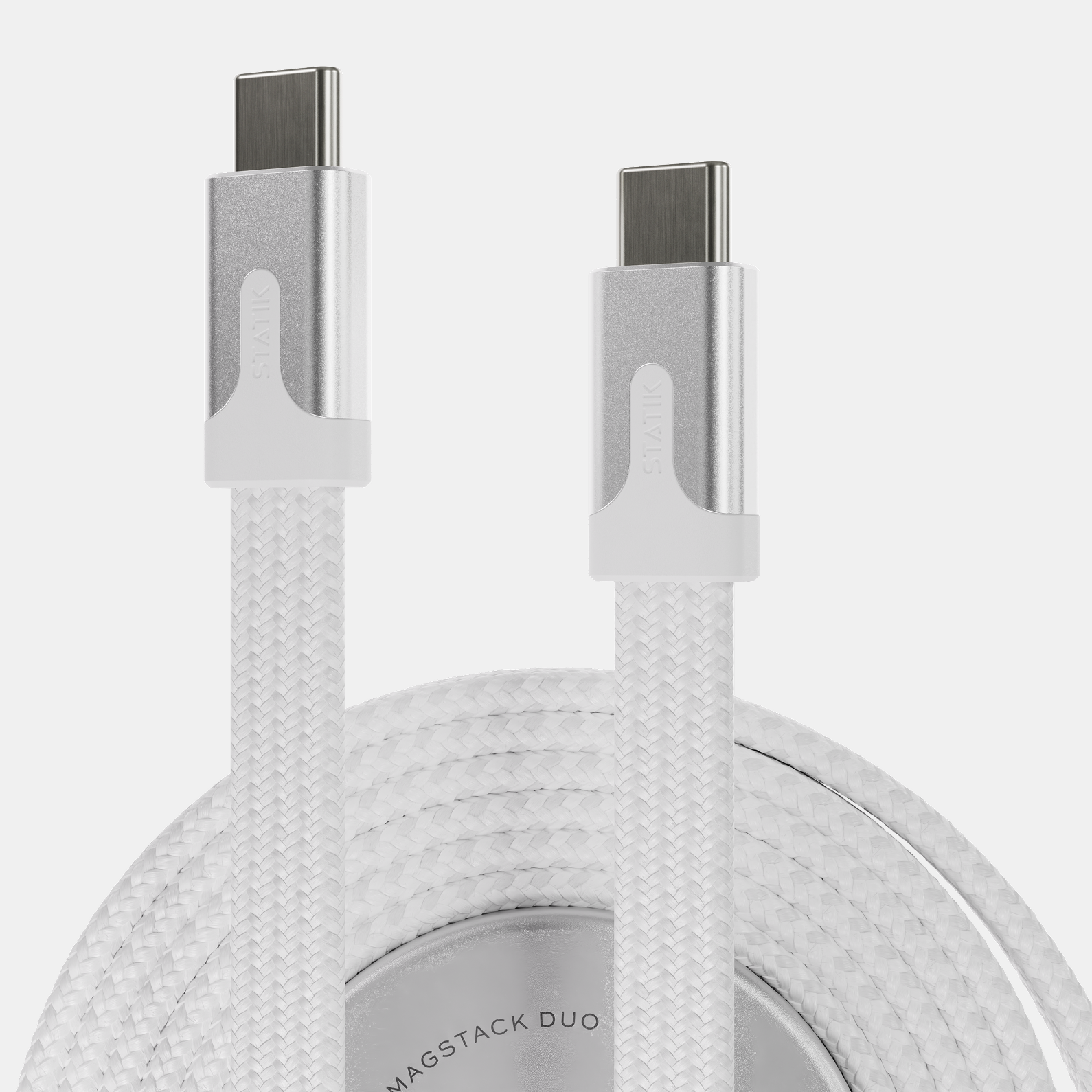MagStack® Duo | 2-in-1 Wireless Apple Watch Charger & USB-C Cable