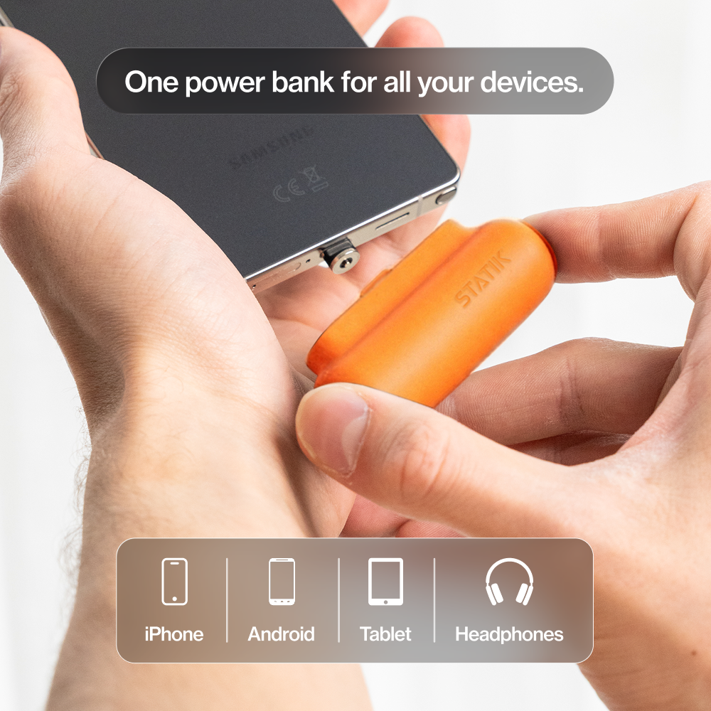 Snap-N-Charge™ | Powerbank magnetico universale