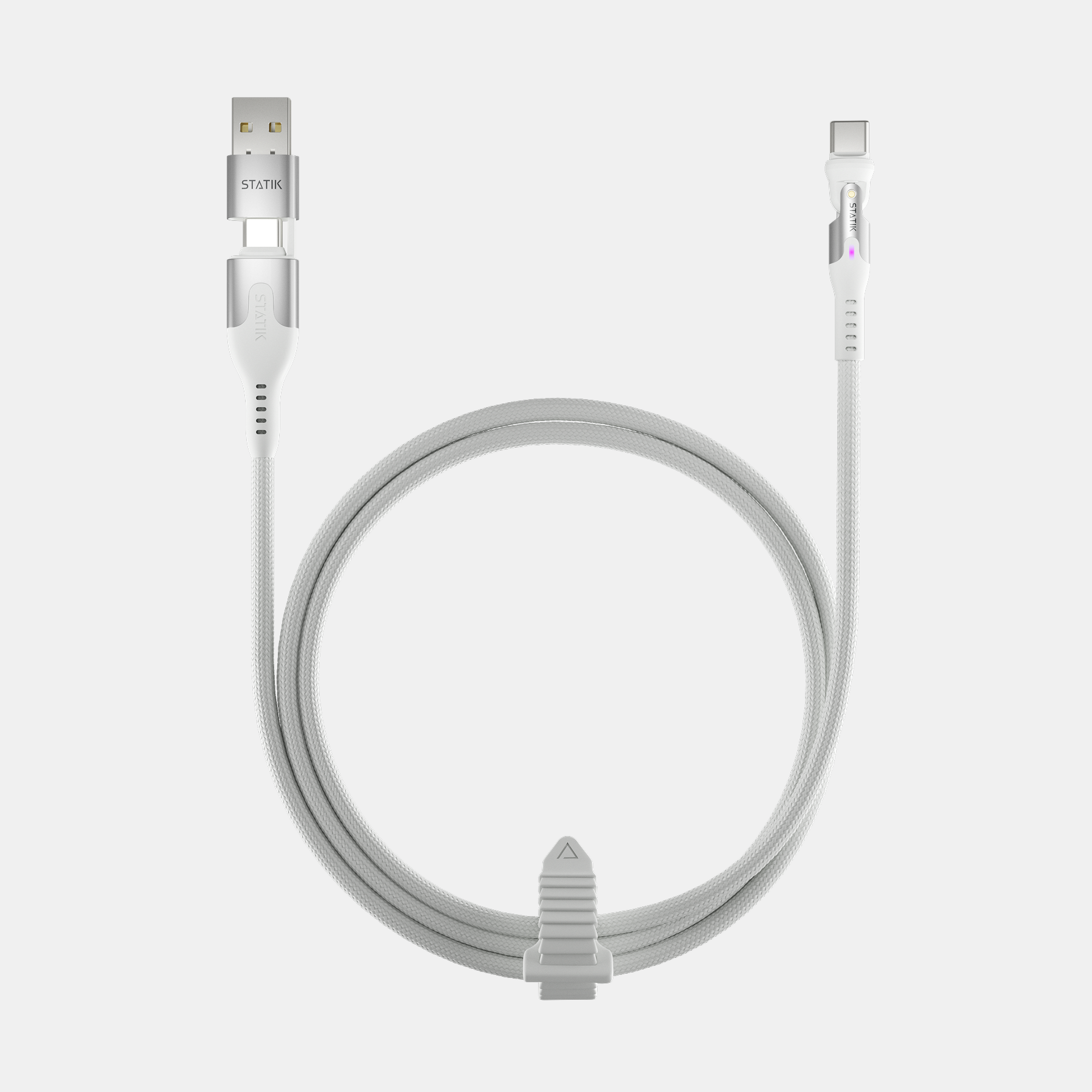 PowerPivot® Pro White | Fast Charge 100W Compatible | Data Transfer