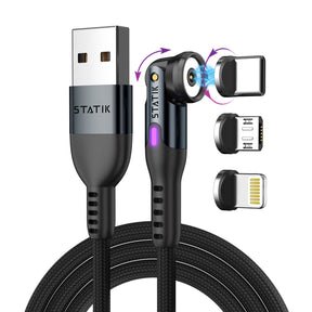 Statik® 360 | Universal Magnetic Charge Cable LP2